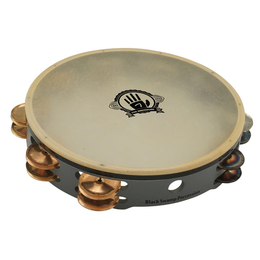 Pandero Black Swamp Percussion doble hilera configuración de rintintines progresiva