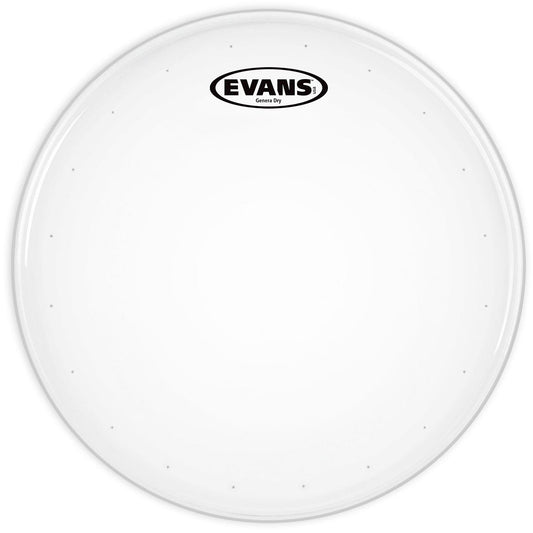 Parche batidor de tarola Evans Heavy Duty Dry - acabado áspero