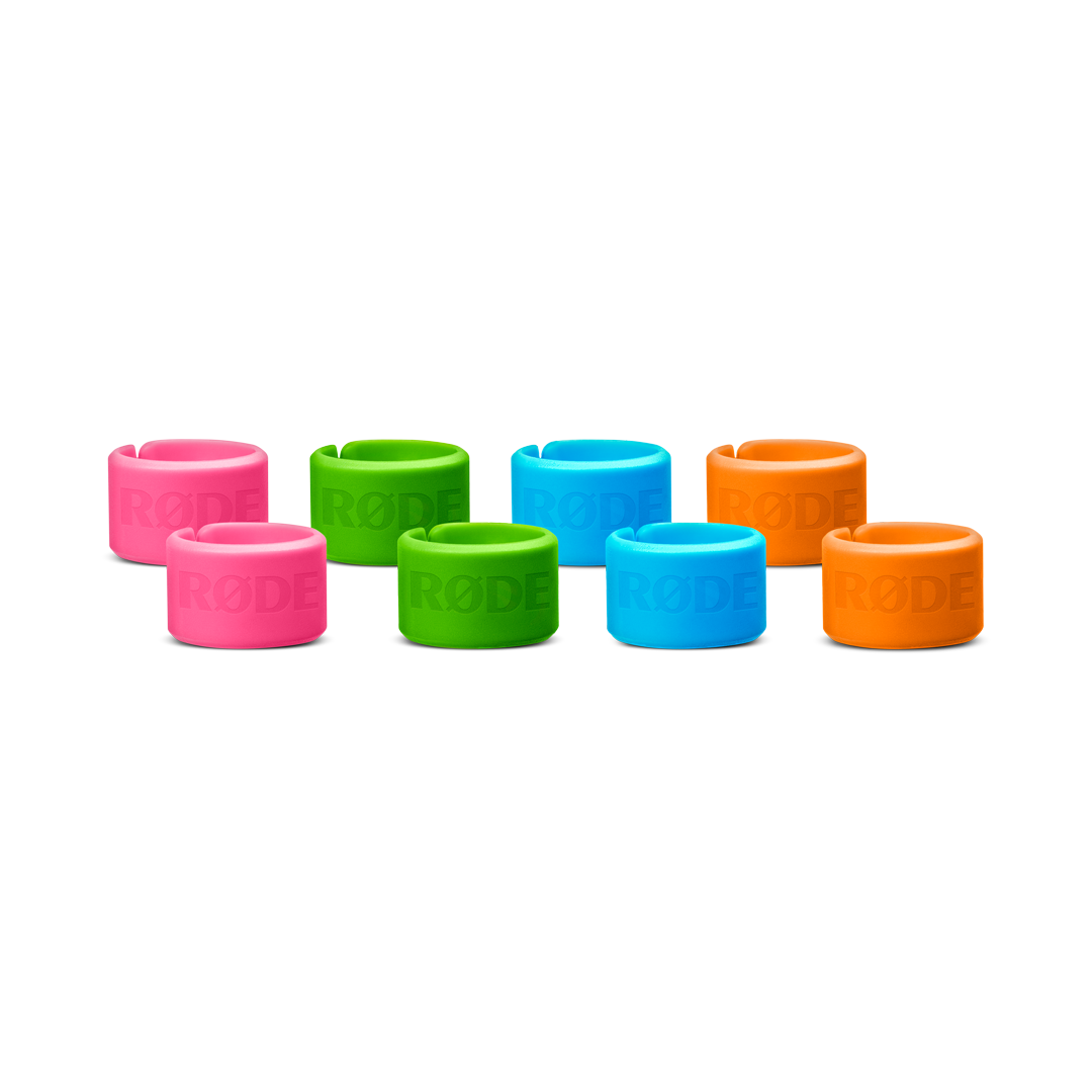 Argollas para identificación de cable RODE XLR-ID
