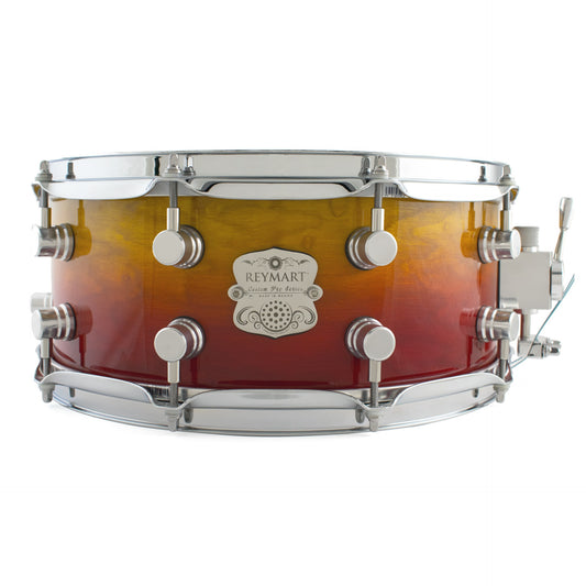 Tarola Reymart Custom Pro 14x6 de arce chapa externa Tamo Ash