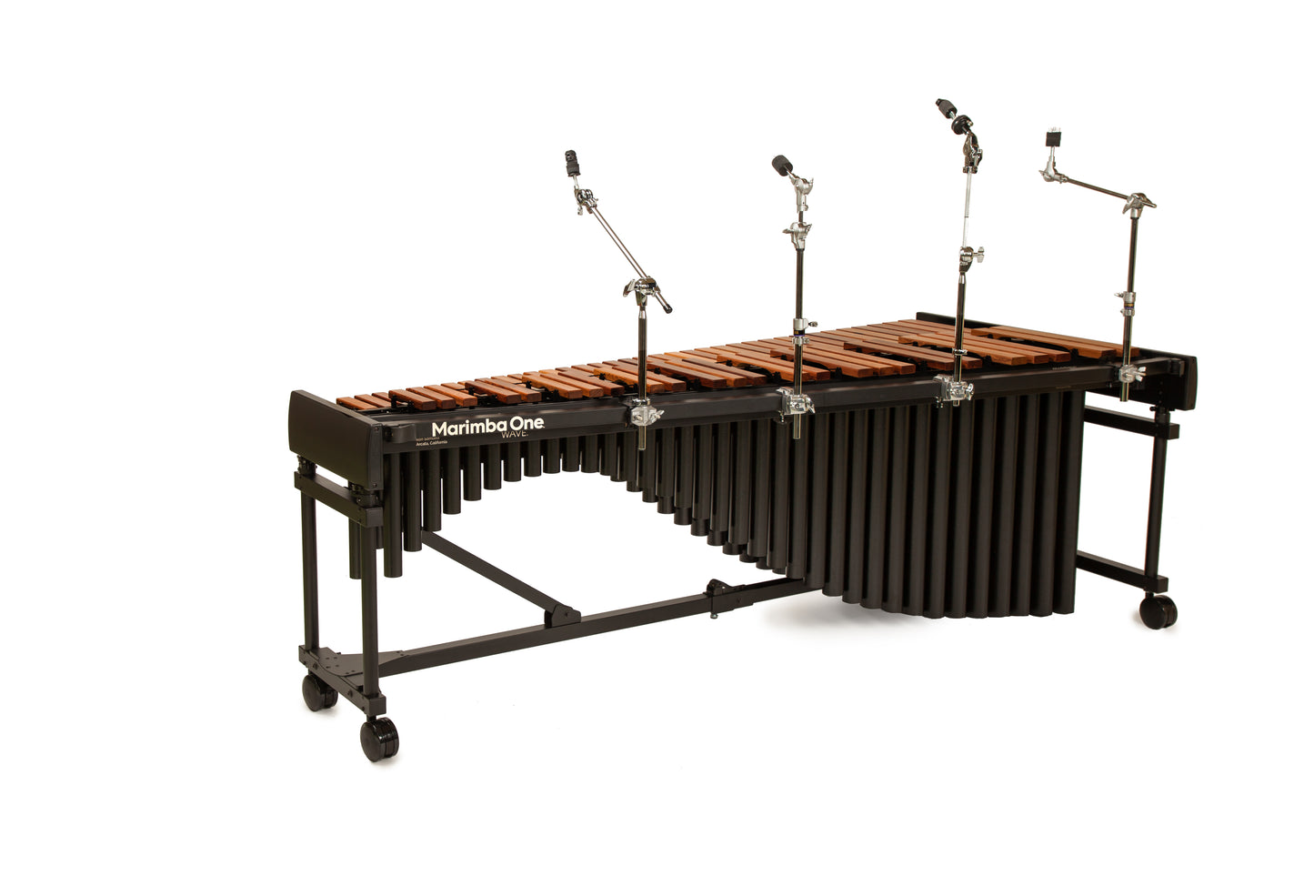 Marimba de 5 octavas Marimba One WAVE con resonadores Classic y teclado de palo de rosa Traditional 9601