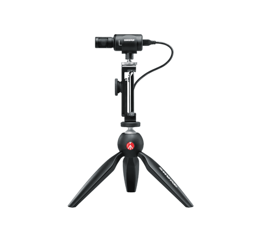 Kit de micrófono de condensador digital estéreo Shure MV88+ Video Kit