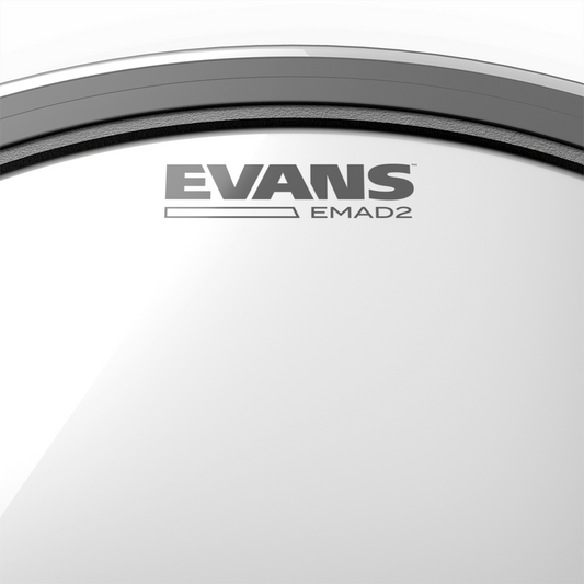 Parche batidor de bombo Evans EMAD2 Clear