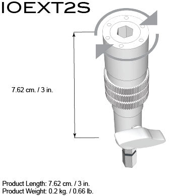 Conector IO giratorio Triad-Orbit IO-EXT2S