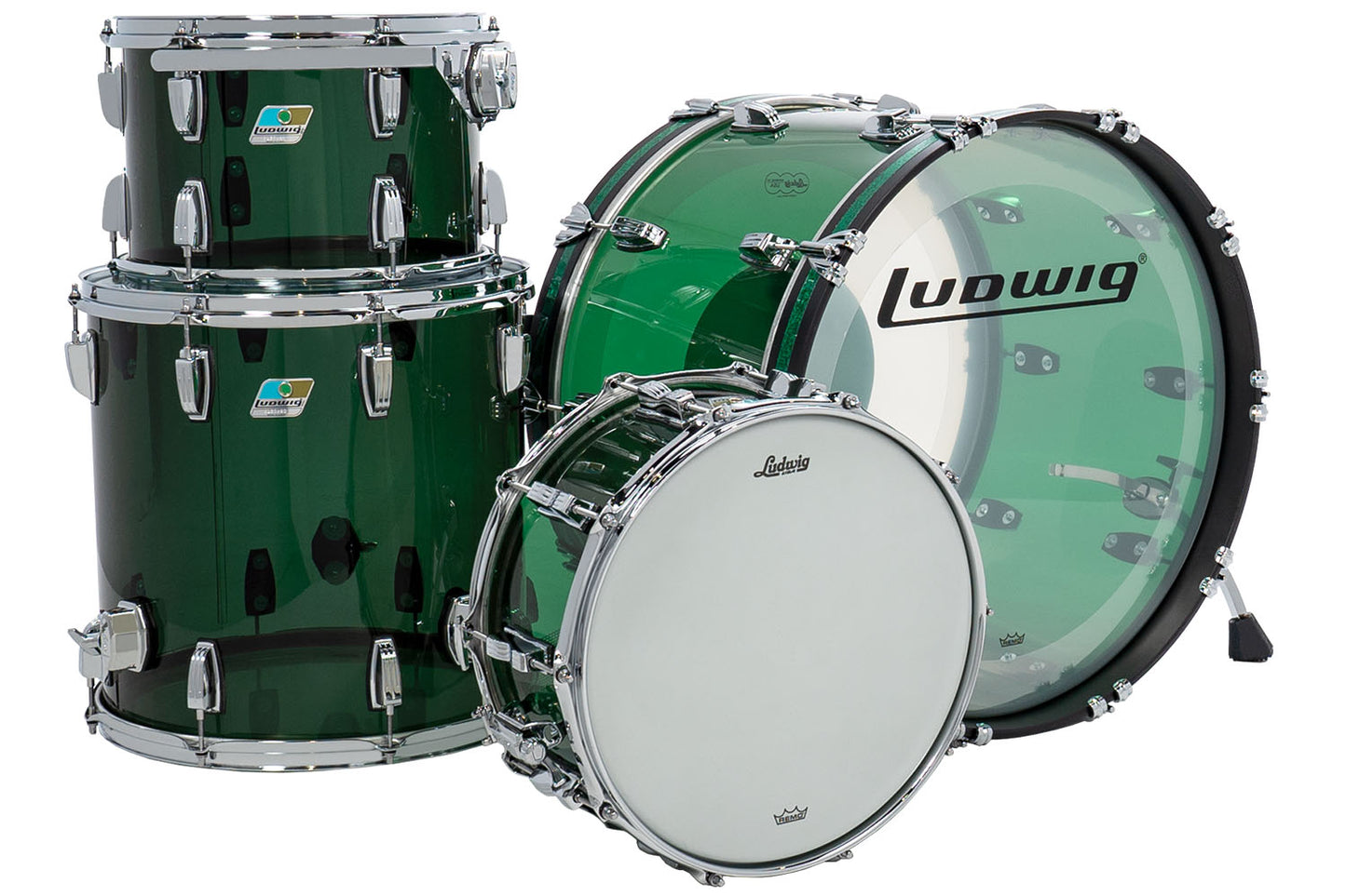 Shell pack Ludwig Vistalite ZEP