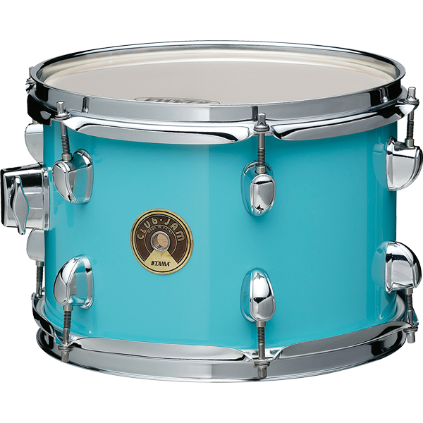 Batería Tama Club-Jam de 4 piezas Aqua Blue con herrajes LJK48H4-AQB