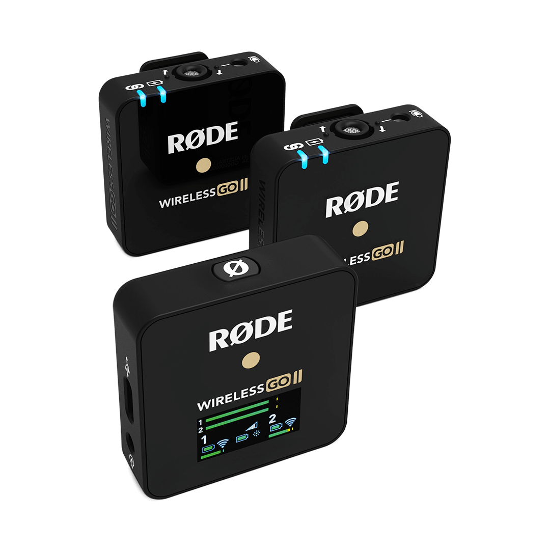 Sistema inalámbrico digital de canal doble RODE Wireless GO II